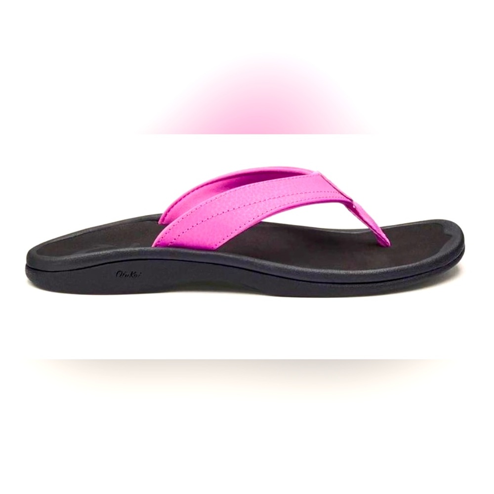 Olukai Ohana Flip Flop Slide Beach Sandal Pink Women’s Size US 10